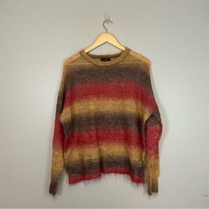 Fate Lightweight Stripe Fade Multi Color Sweater